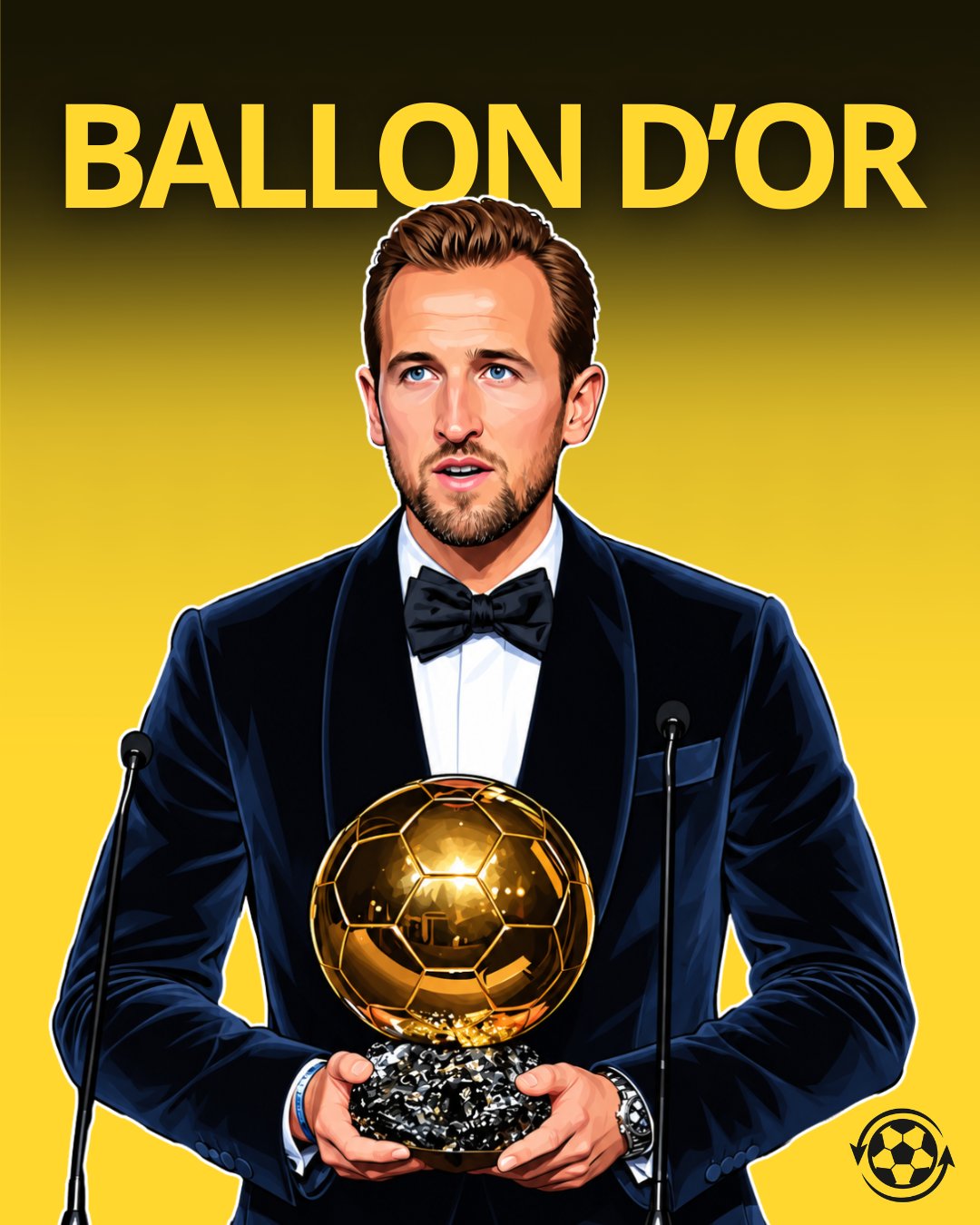Harry Kane is the leading favourite to win the 2026 Ballon d’Or, with just one week until the ceremony.